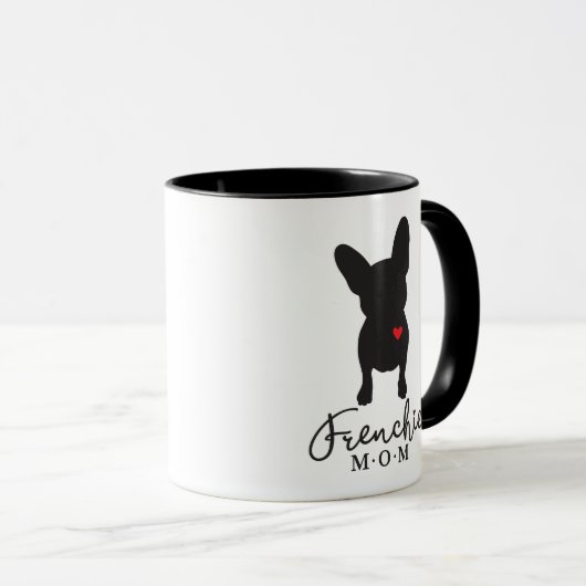 Frenchie mama | Mok van Bulldog Coffee (Voorkant rechts)