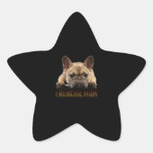 Frenchie Mama T Women French Bulldog Gift Dog Ma Ster Sticker (Voorkant)