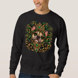 Frenchie Medusa Mythische Godin Sweatshirt