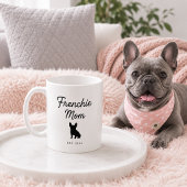 Frenchie Moeder | Aangepaste Foto Franse Bulldog H Koffiemok
