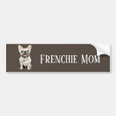 Frenchie Moeder Bumpersticker (Voorkant)