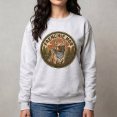 Frenchie Moeder Crewneck Franse Bulldog Hond Moede Trui