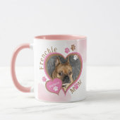 Frenchie Moeder Franse Bulldog Gepersonaliseerde F Mok (Links)