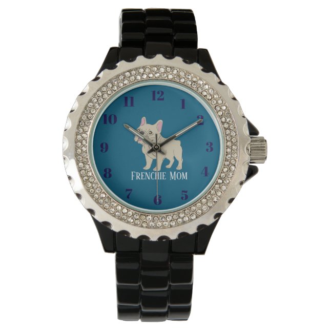 Frenchie Moeder Horloge (Voorkant)