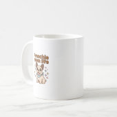 Frenchie Moeder Leven Koffiemok (Voorkant links)