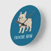 Frenchie Moeder Ronde Klok (Hoek)
