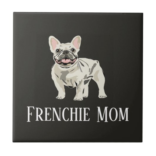 Frenchie Moeder Tegeltje (Voorkant)