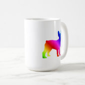 Frenchie-mok koffie koffiemok (Voorkant rechts)