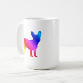 Frenchie-mok koffie koffiemok (Voorkant links)