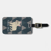 Frenchie Mom Bagagelabel (Voorkant horizontaal)