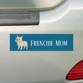 Frenchie Mom Bumpersticker (Op auto)