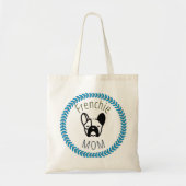 "Frenchie Mom" Canvas tas (Voorkant)