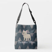 Frenchie Mom Crossbody Tas (Achterkant)
