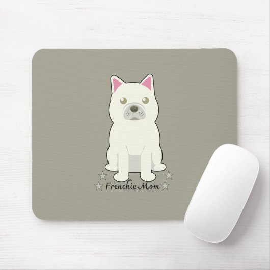 Frenchie mom muismat (Met muis)