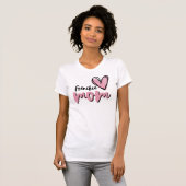 Frenchie Mom, Schattigee Franse Bulldog Hondenlief T-shirt (Voorkant volledig)
