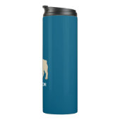 Frenchie Mom Thermosbeker (Geroteerd rechts)