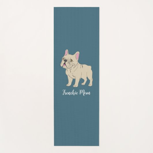 Frenchie Mom Yogamat (Voorkant)