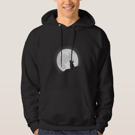 Frenchie Moon Hoodie (Voorkant)