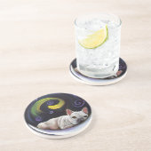 Frenchie Moon Onderzetter (Zijkant)