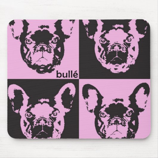 Frenchie Mousepad Muismat (Voorkant)