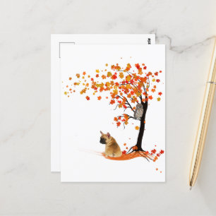 Frenchie My Spirit Animals Owl Frenchie Lovers Briefkaart