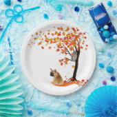 Frenchie My Spirit Animals Owl Frenchie Lovers Papieren Bordje (Feest)