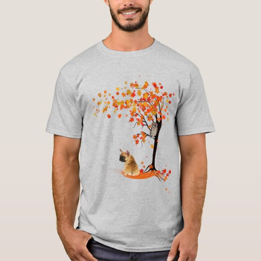 Frenchie My Spirit Animals Owl Frenchie Lovers T-shirt (Voorkant)