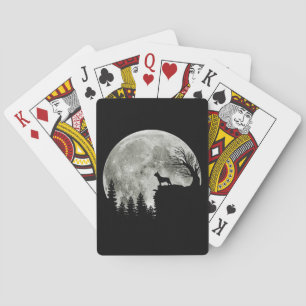 Frenchie On Mountain Halloween Theme Shirts Gift Pokerkaarten
