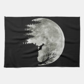 Frenchie On Mountain Halloween Theme Shirts Gift Theedoek (Horizontaal)