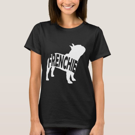 Frenchie-overzicht T-shirt (Voorkant)