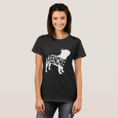 Frenchie-overzicht T-shirt (Voorkant volledig)