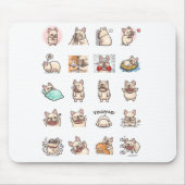 Frenchie Pad Muismat (Voorkant)