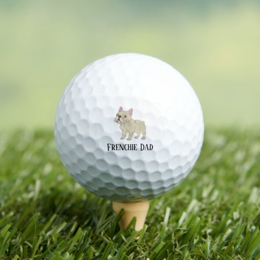 Frenchie papa golfballen (Insitu Shirt)