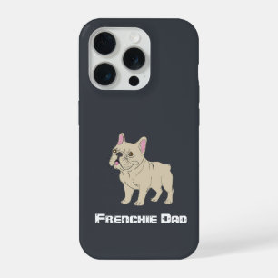 Frenchie papa iPhone 15 pro case