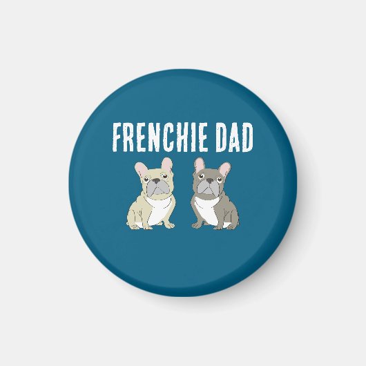 Frenchie Papa Magneet (Voorkant)
