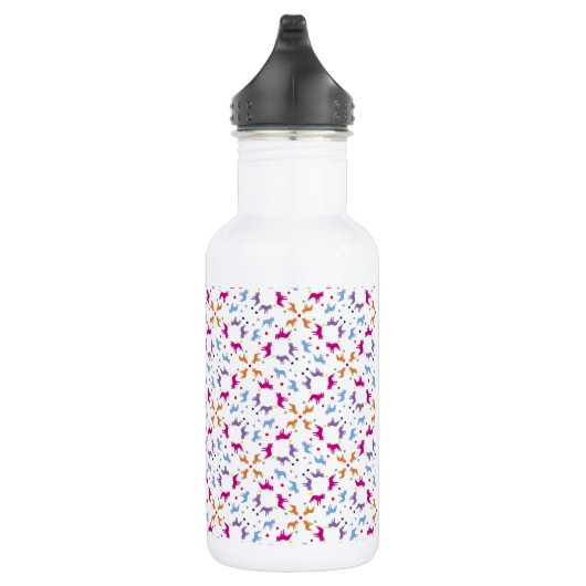 Frenchie Pattern Waterfles (Rechts)