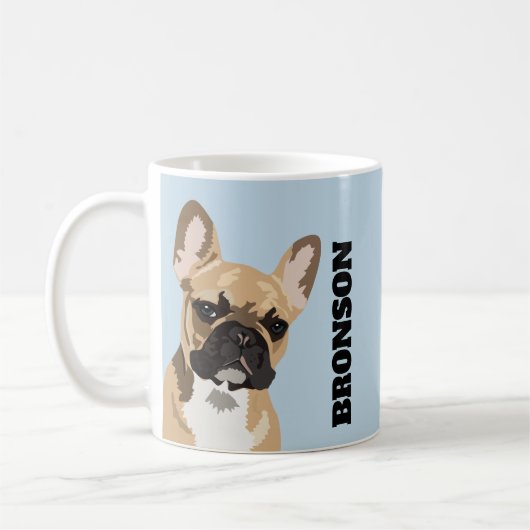 Frenchie Pet Dog | Cute French Bulldog Koffiemok (Links)