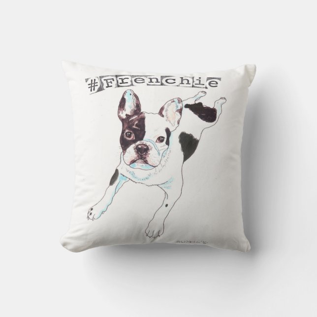 Frenchie Pillow Kussen (Voorkant)