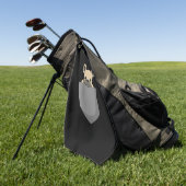 Frenchie Pocket Funny French Bulldog Gift Golfhanddoek (Groen)