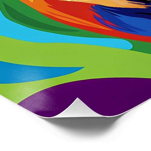 Frenchie Pop Art Perfect Poster (Hoek)