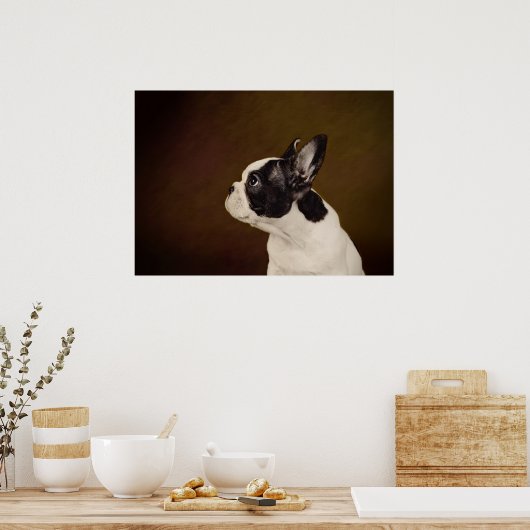Frenchie Poster (Keuken)