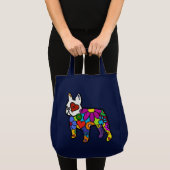 Frenchie Power Grocery Tote Bag (Voorkant (product))