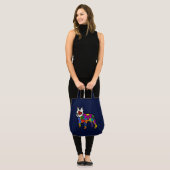 Frenchie Power Grocery Tote Bag (Voorkant (model))