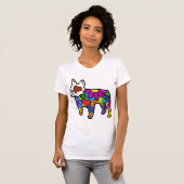 Frenchie Power T-shirt (Voorkant volledig)