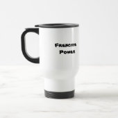 Frenchie Power Travel Mug Reisbeker (Links)
