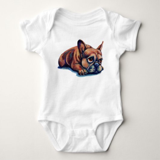 Frenchie Pup Romper (Voorkant)