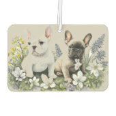 Frenchie Puppies Luchtverfrisser (Achterkant)