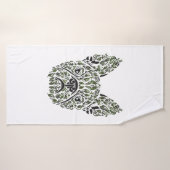 Frenchie Puppy Art Badhanddoek (Badhanddoek)