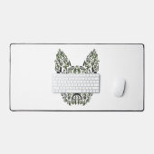 Frenchie Puppy Art Bureaumat (Keyboard & Muis)