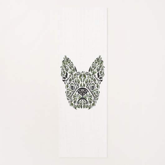 Frenchie Puppy Art Yogamat (Voorkant)